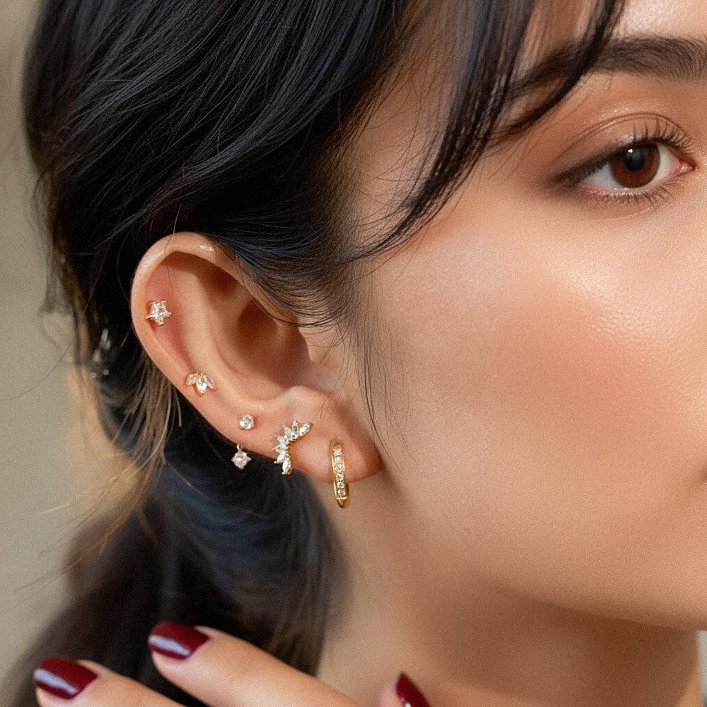 Conjunto de Pendientes Signature Sparkle
