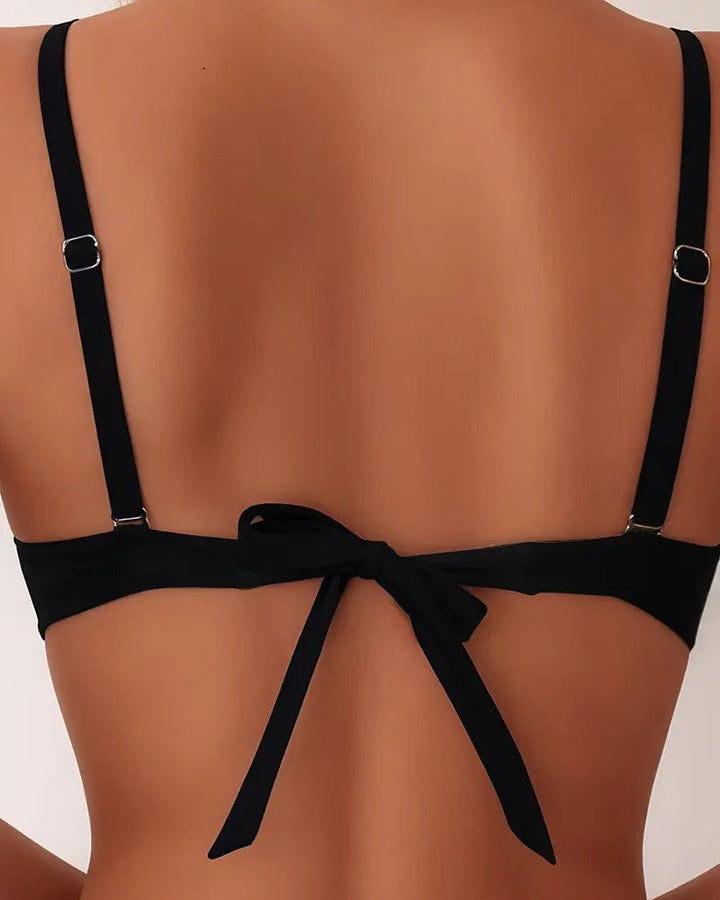 Lois | Conjunto de bikini sexy con espalda descubierta