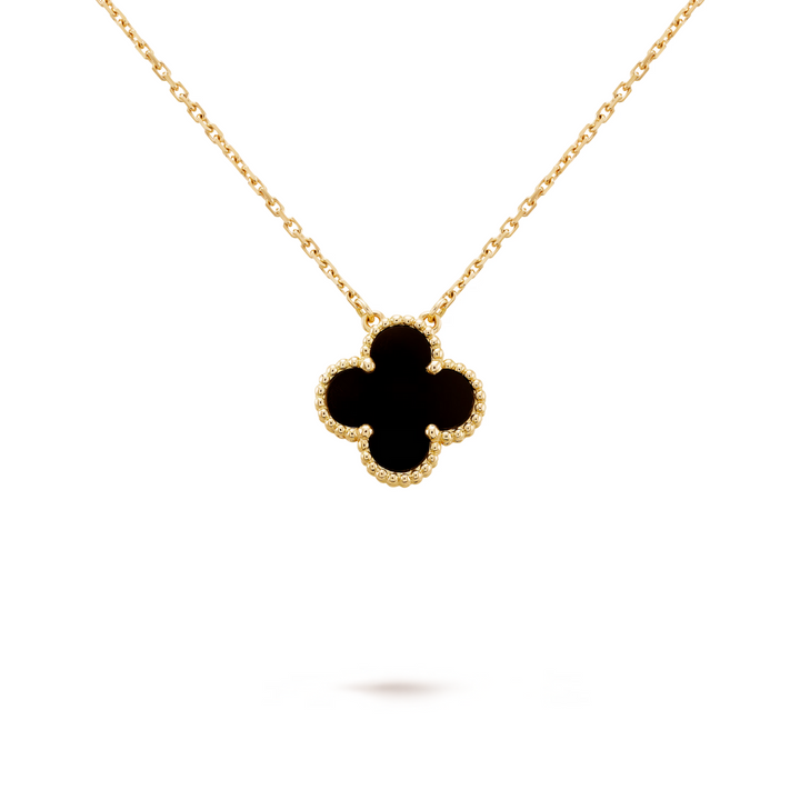 KLEEBLATT | Collar Negro