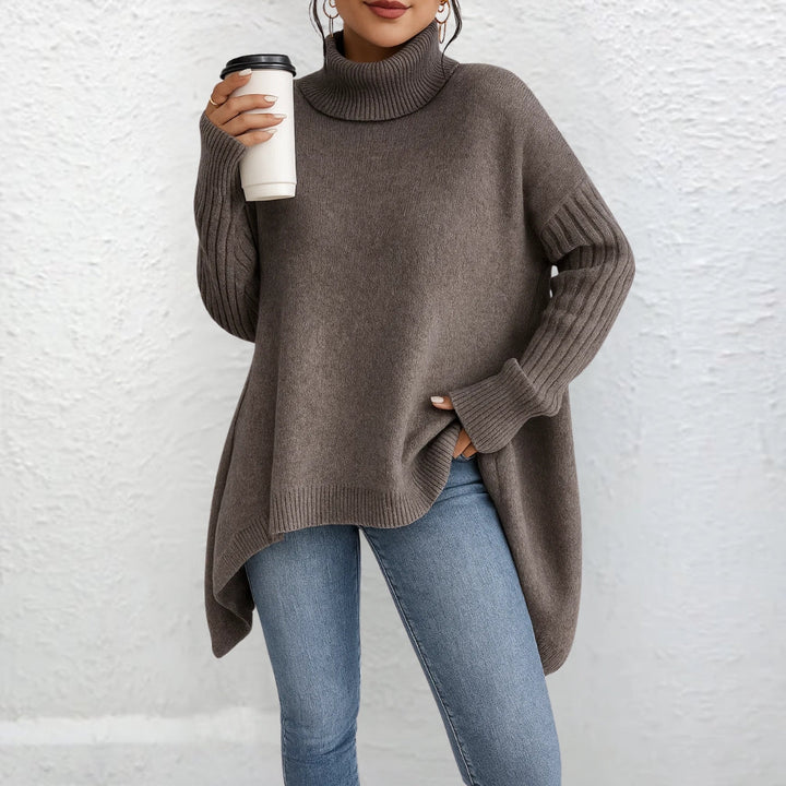 Brigit™ | Suéter de cuello alto casual