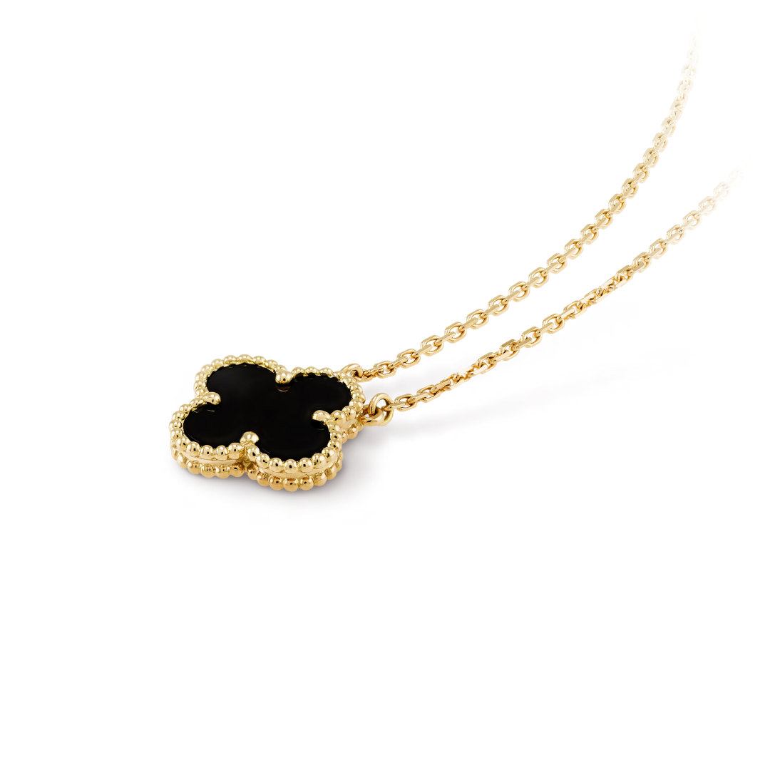 KLEEBLATT | Collar Negro