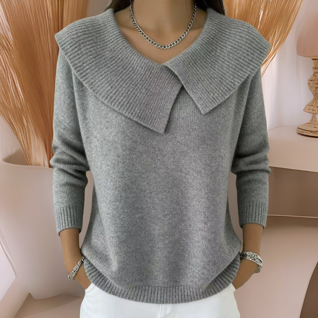 Jennifer™ | Suéter de punto con cuello suave