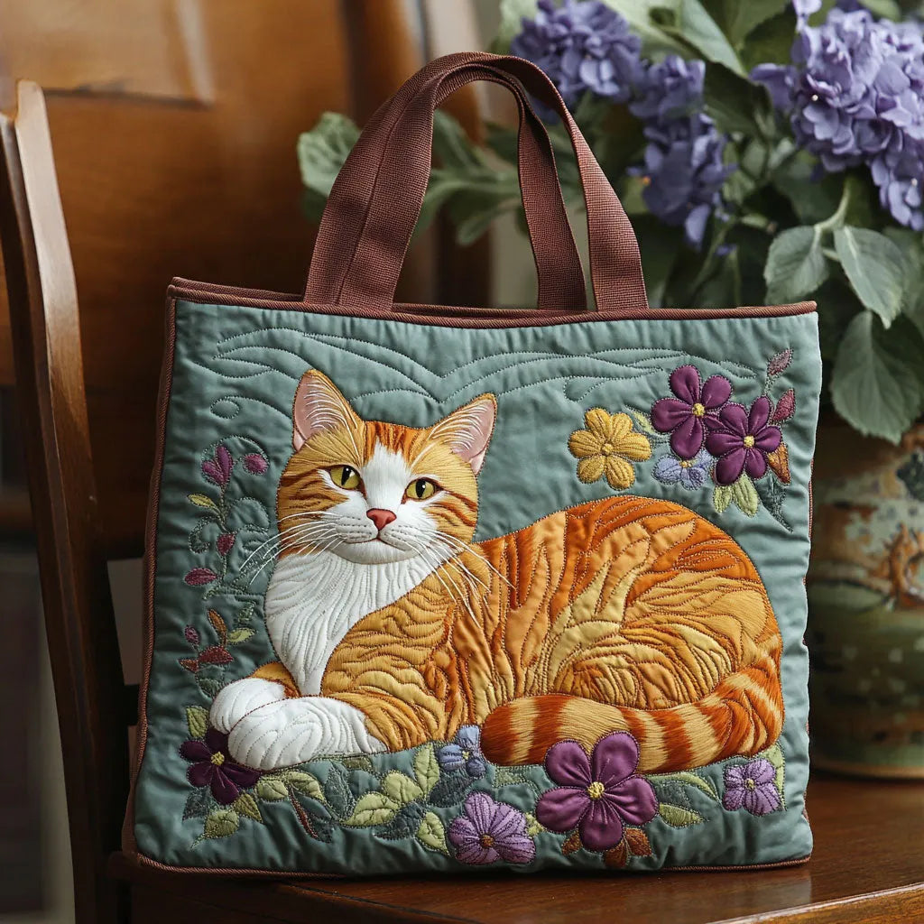 Bolso artesanal - Gato Rojo