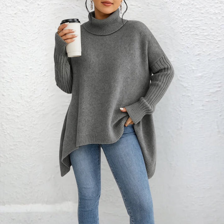 Brigit™ | Suéter de cuello alto casual