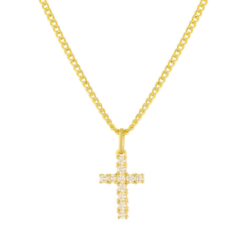 EXCLUSIVO | Collar cruz elegante