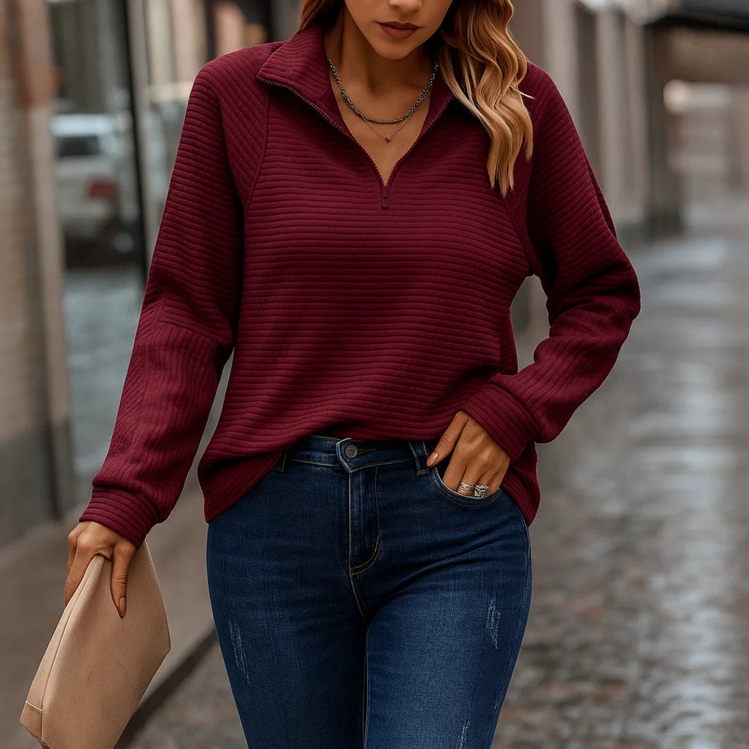 Elisa™ | Suéter elegante de cuello en V para mujeres