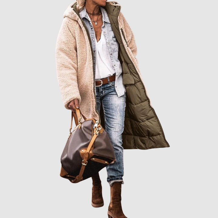 Laura - Abrigo de invierno reversible
