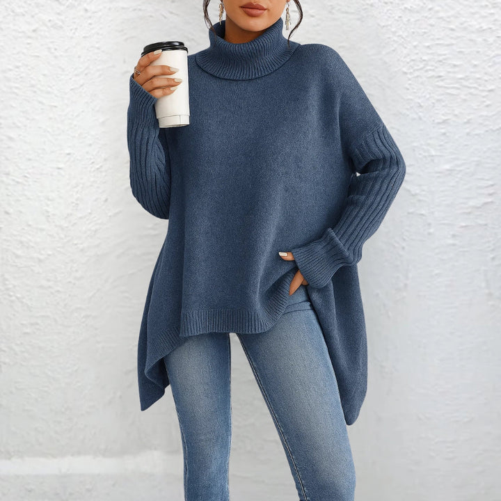Brigit™ | Suéter de cuello alto casual