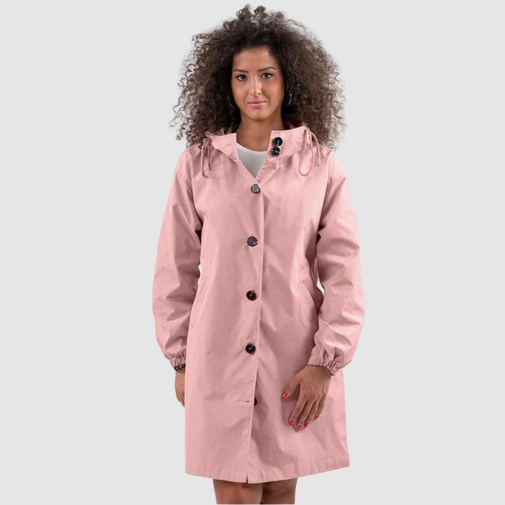 Lucie - Chaqueta moderna, oversize e impermeable