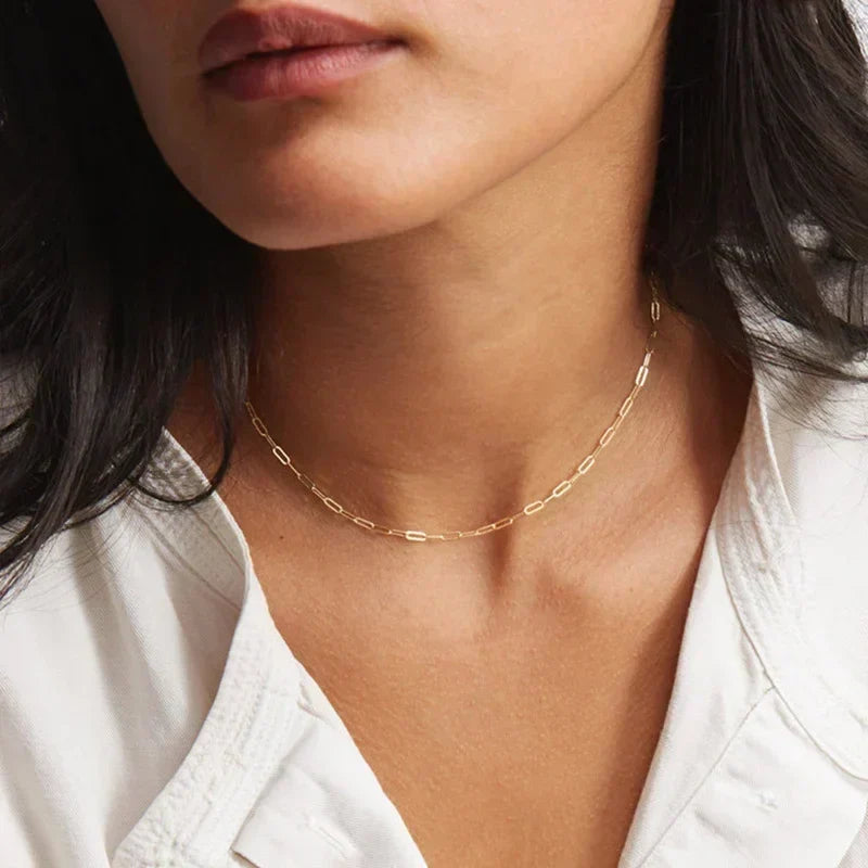 Conjunto de Collares Aurelia Paperclip