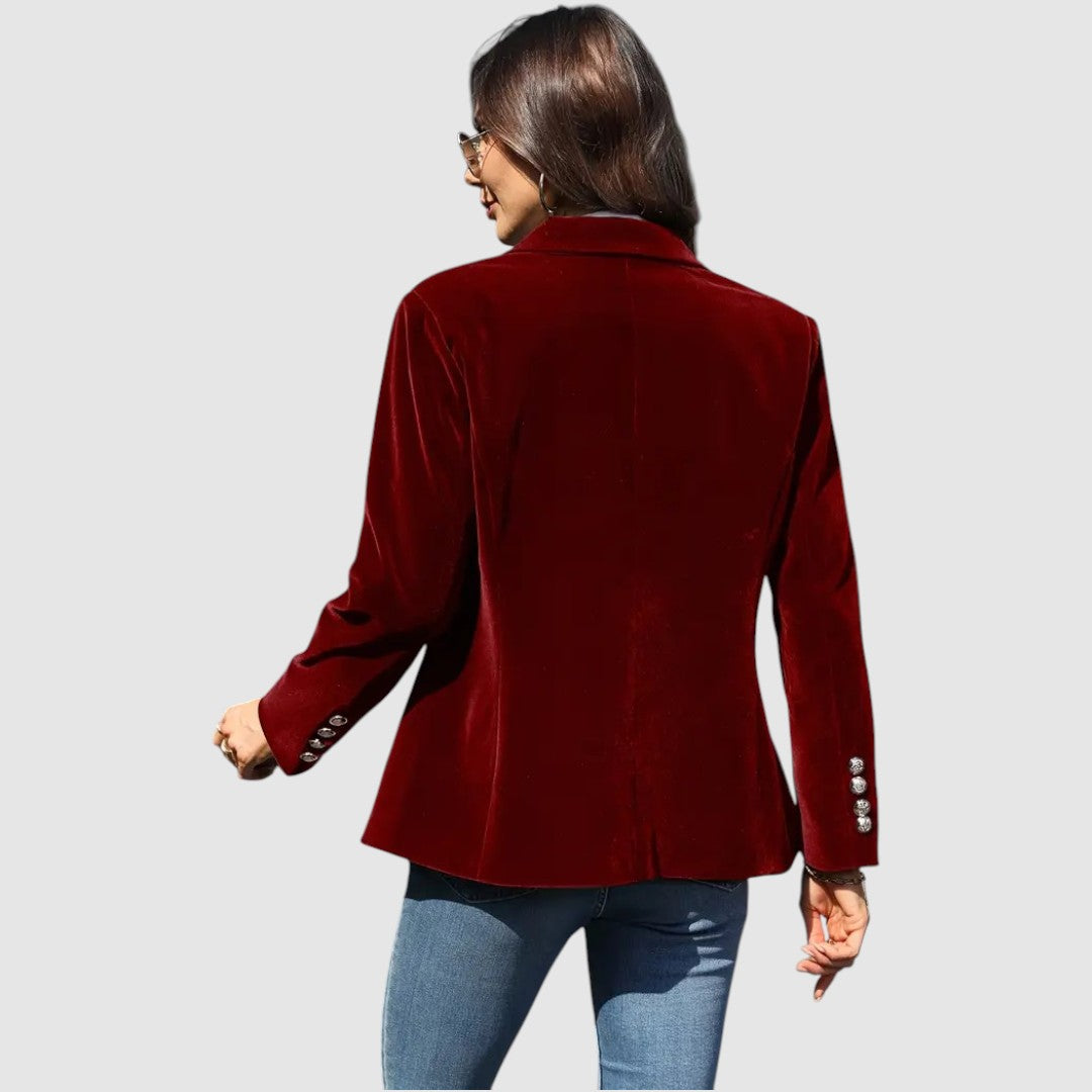 Natálie - Chaqueta de terciopelo elegante