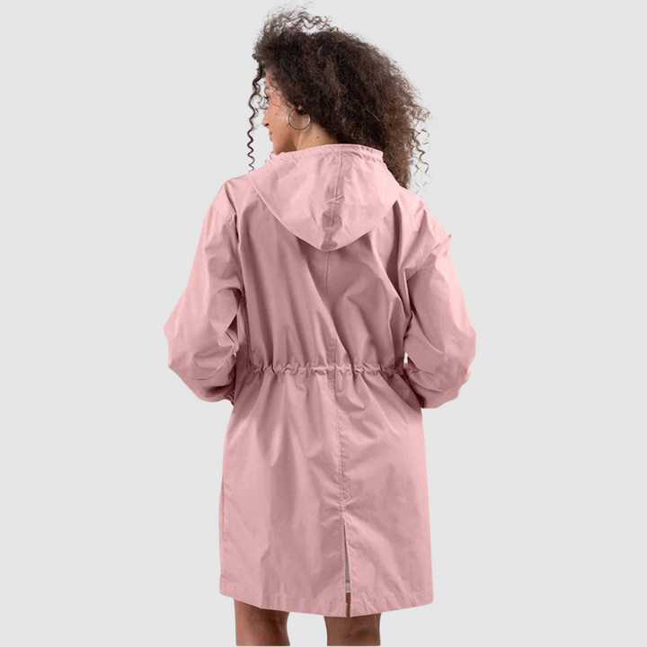 Lucie - Chaqueta moderna, oversize e impermeable