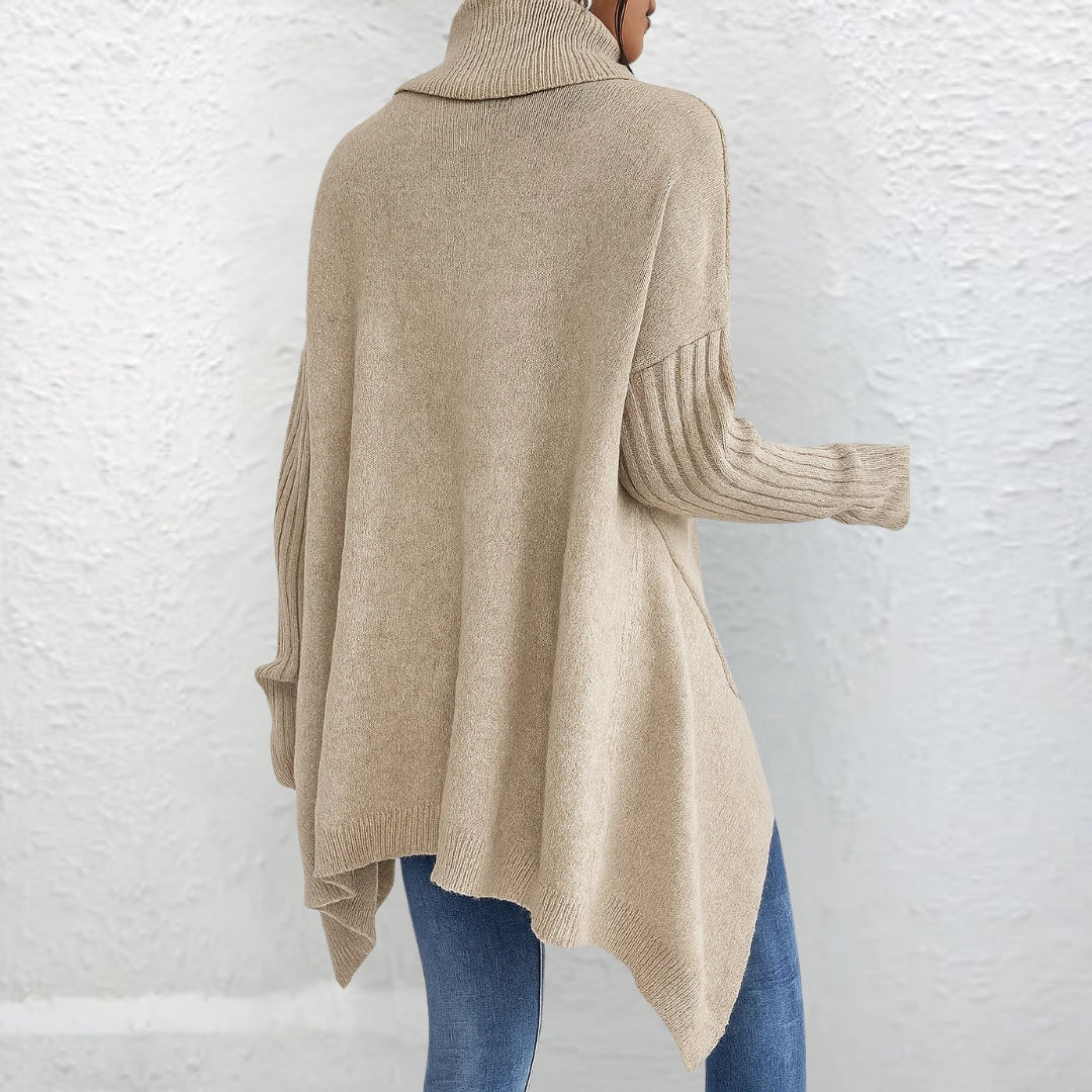 Brigit™ | Suéter de cuello alto casual
