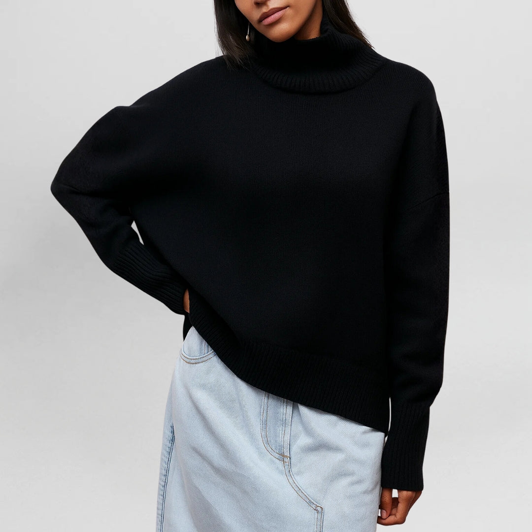 Stefanie™ | Suéter de punto con cuello alto