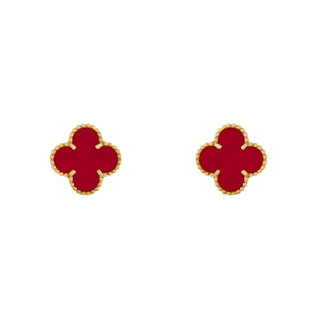 KLEEBLATT | Pendientes rojos