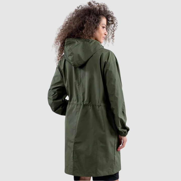 Lucie - Chaqueta moderna, oversize e impermeable