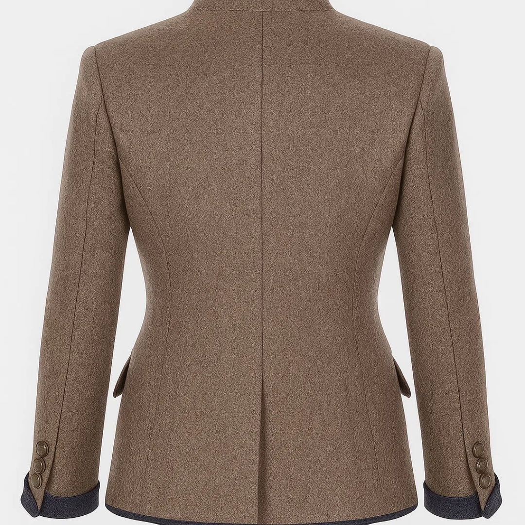 Anja™ | Elegante cárdigan de cuello alto