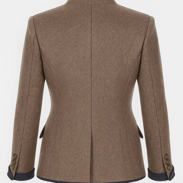 Anja™ | Elegante cárdigan de cuello alto