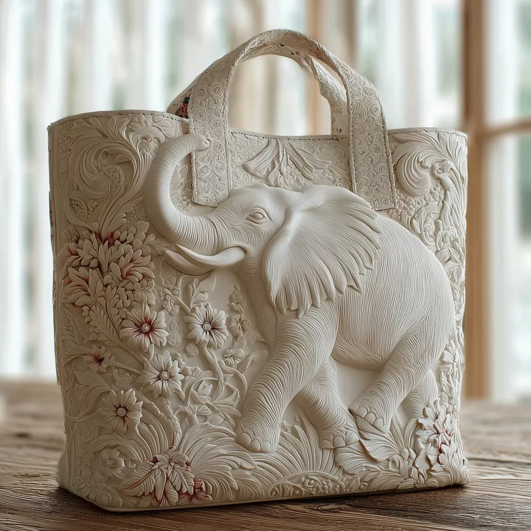 Bolso artesanal - Elefante
