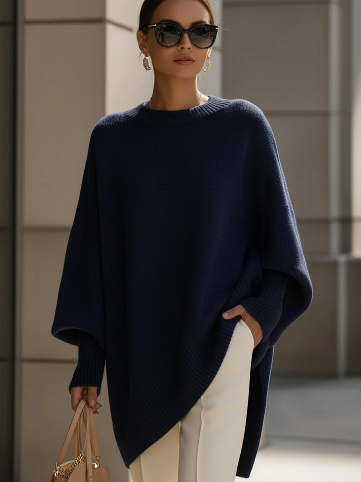 Ludovica | Suéter Oversize con Cuello Ancho
