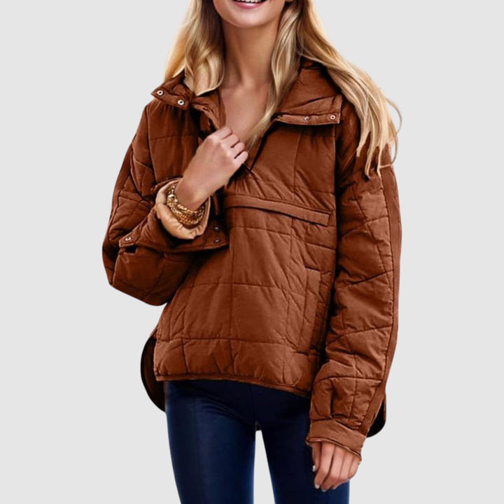Anežka - Blusón oversize con capucha