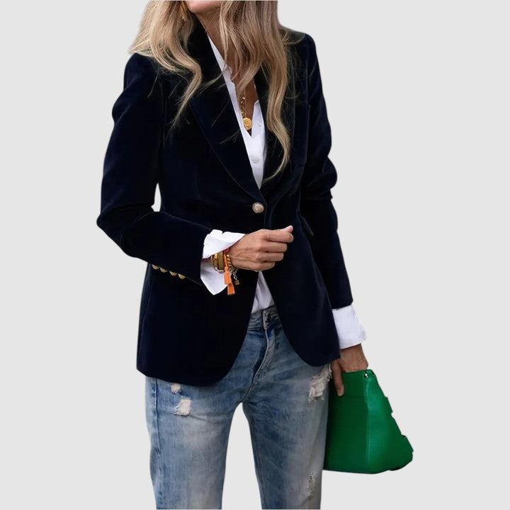 Natálie - Chaqueta de terciopelo elegante