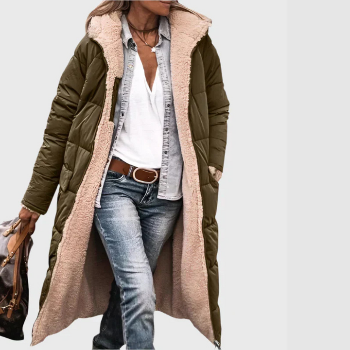 Laura - Abrigo de invierno reversible