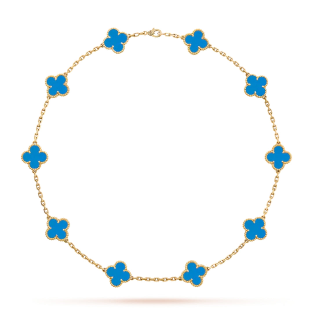 KLEEBLATT | Collar Azul 10 Motivos
