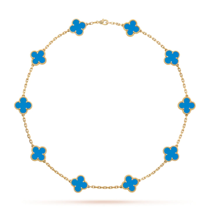 KLEEBLATT | Collar Azul 10 Motivos