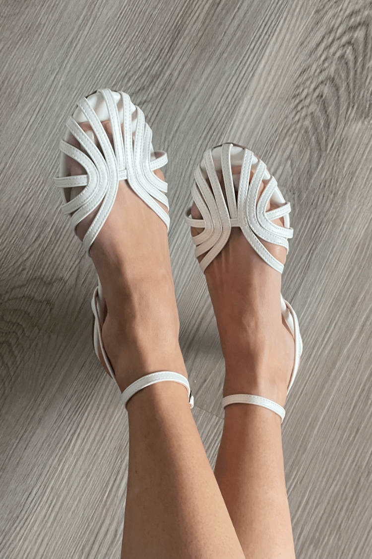 Vittoria | Sandalias Bijou Doradas