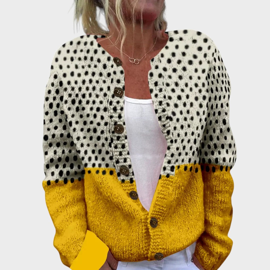 Madalena - Cárdigan floral de otoño