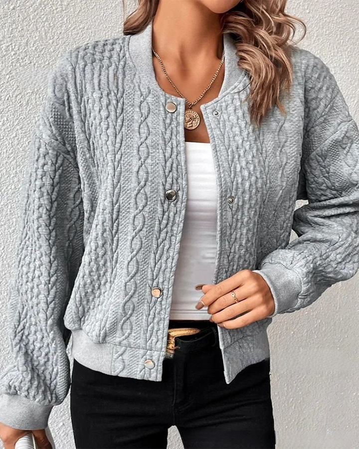 Lucille® | Elegante chaleco de tela texturizada