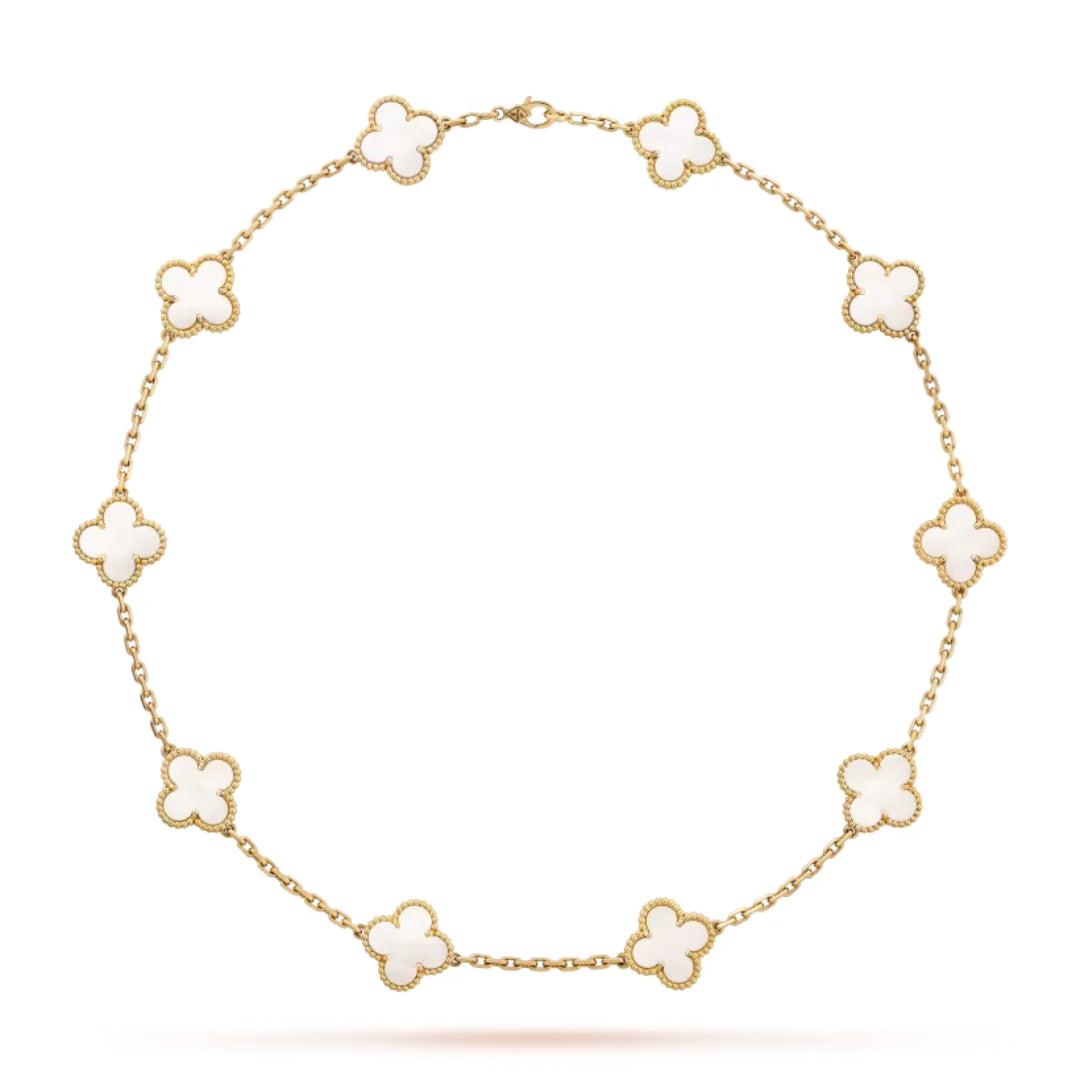 KLEEBLATT | Collares de 10 Motivos en Blanco