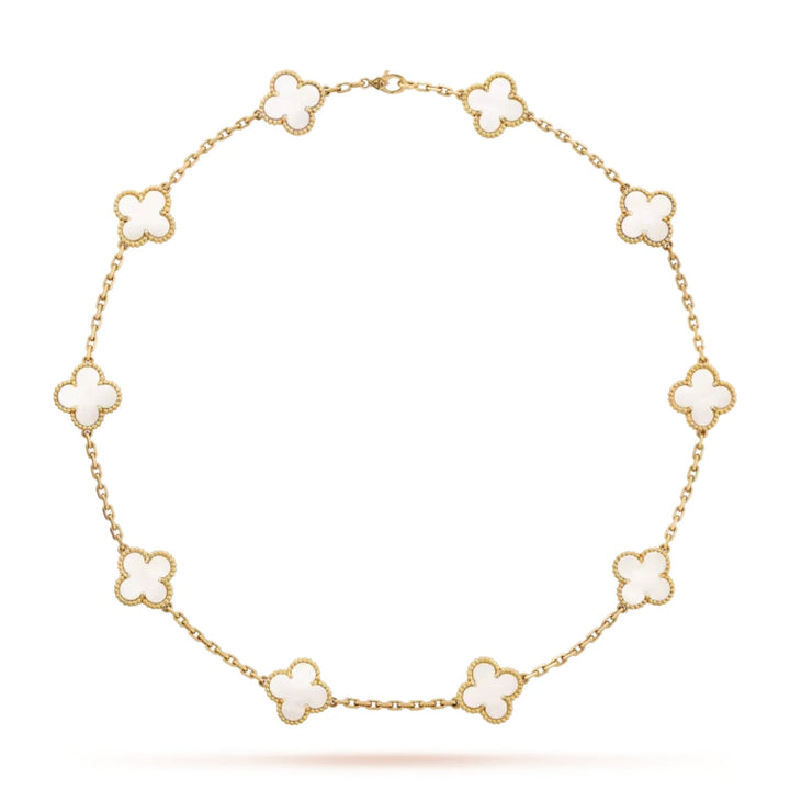 KLEEBLATT | Collares de 10 Motivos en Blanco