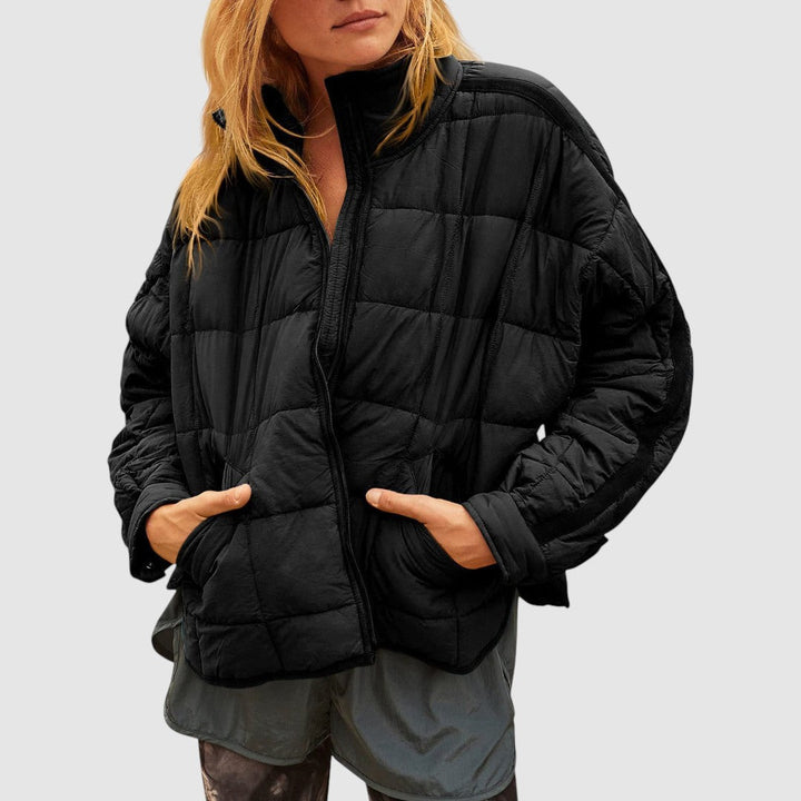 Gabriela - Chaqueta ligera y compacta acolchada con cremallera