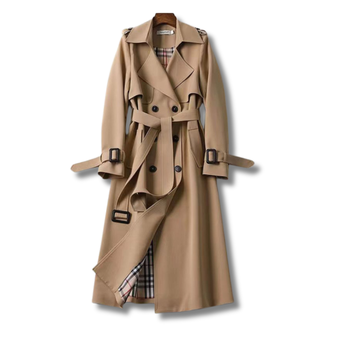 Jualita – Trench-coat clásico para mujeres