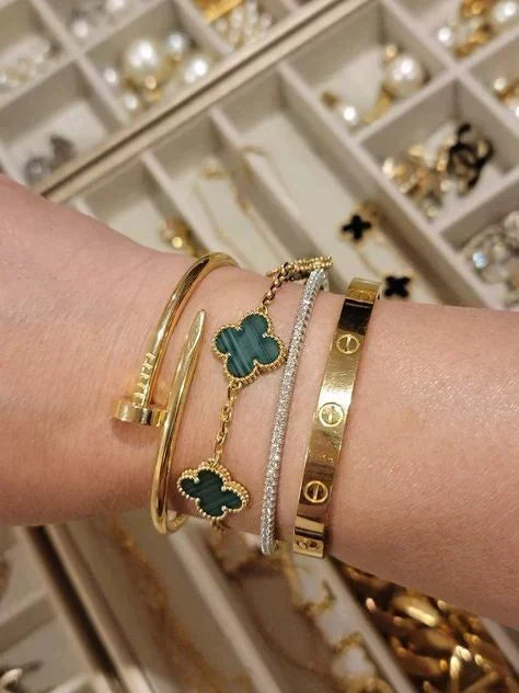 KLEEBLATT | Pulsera Verde