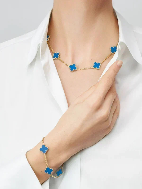 KLEEBLATT | Collar Azul 10 Motivos