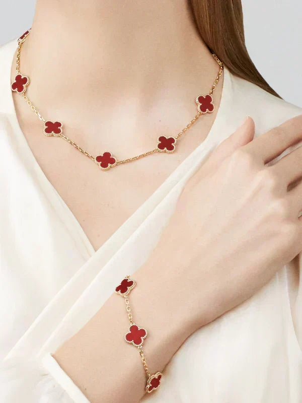 KLEEBLATT | Pulsera Roja