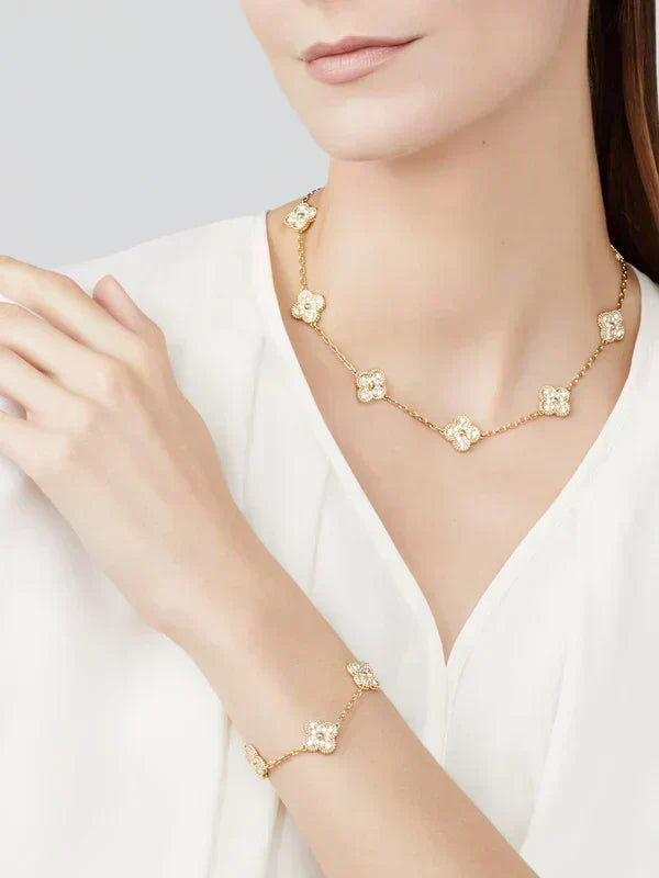 KLEEBLATT | Pulsera de oro Prestige