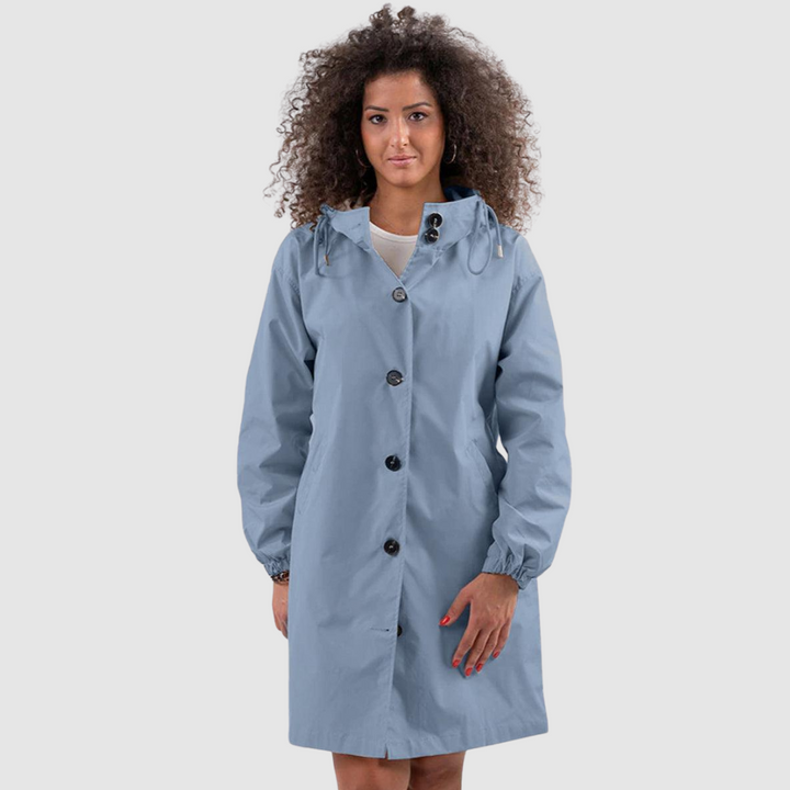Lucie - Chaqueta moderna, oversize e impermeable