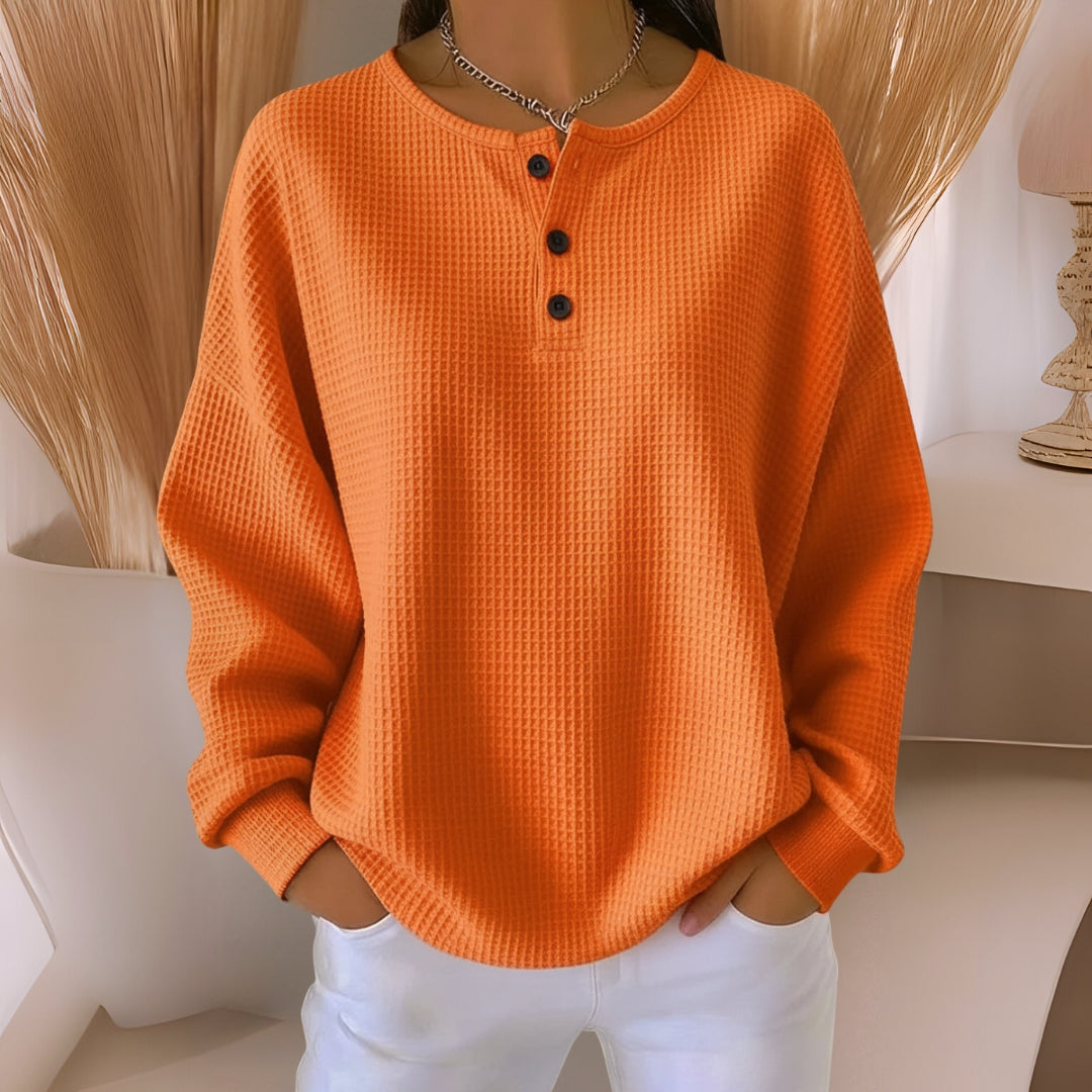 Anne™ | Sudadera casual con cuello