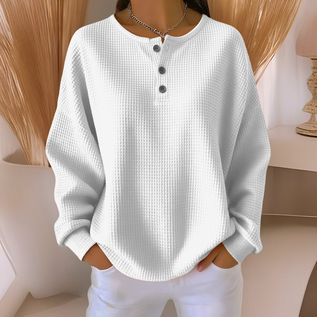 Anne™ | Sudadera casual con cuello