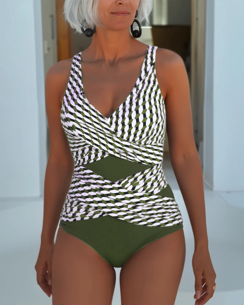 Ashley | Traje de baño con diseño cruzado