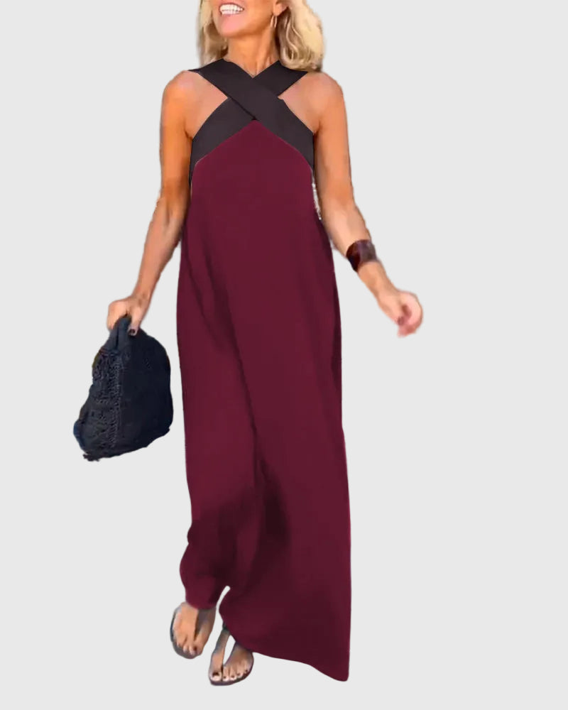 Elena | Elegante Vestido Maxi Fluido
