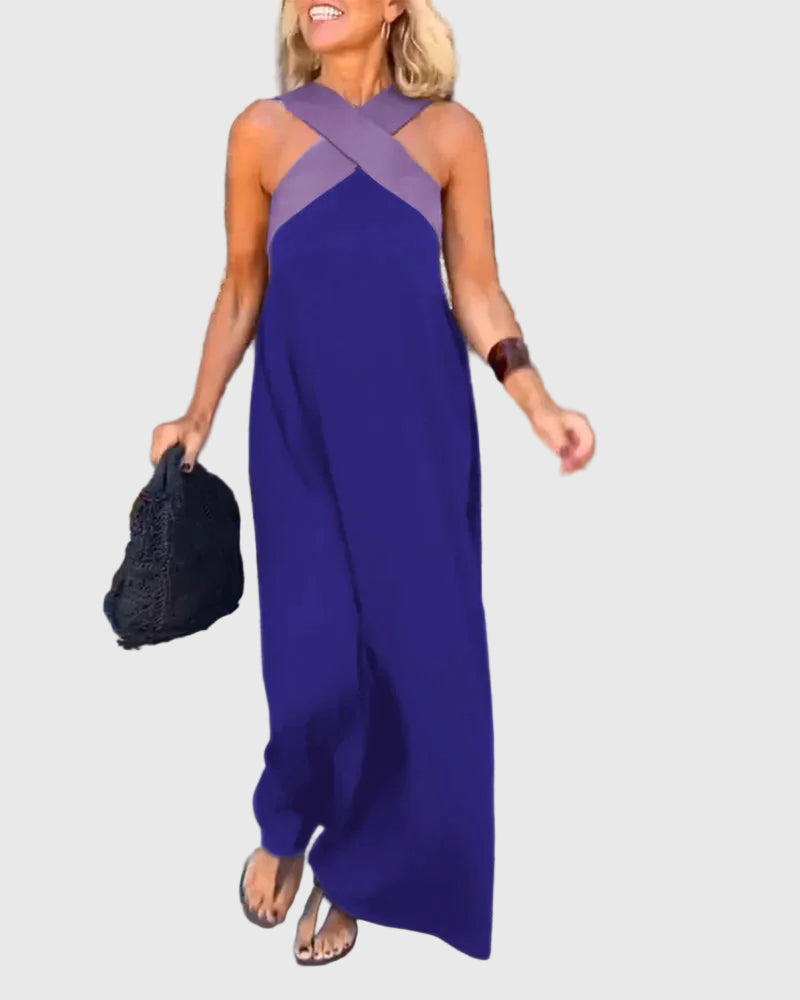 Elena | Elegante Vestido Maxi Fluido