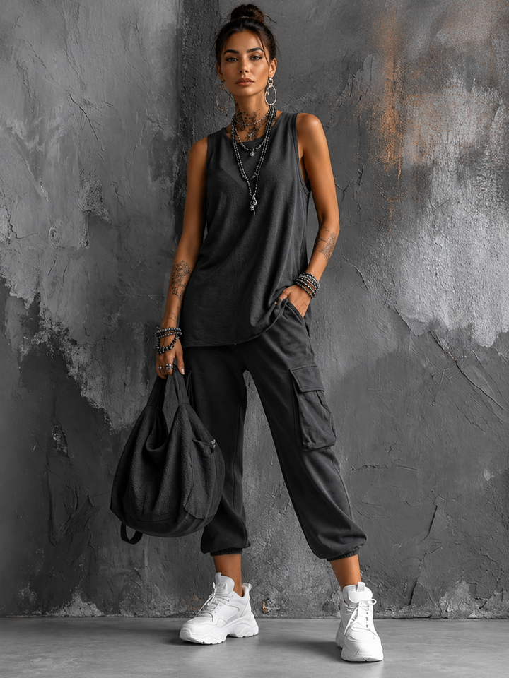 Norelle | Conjunto Informal de Dos Piezas Cómodo