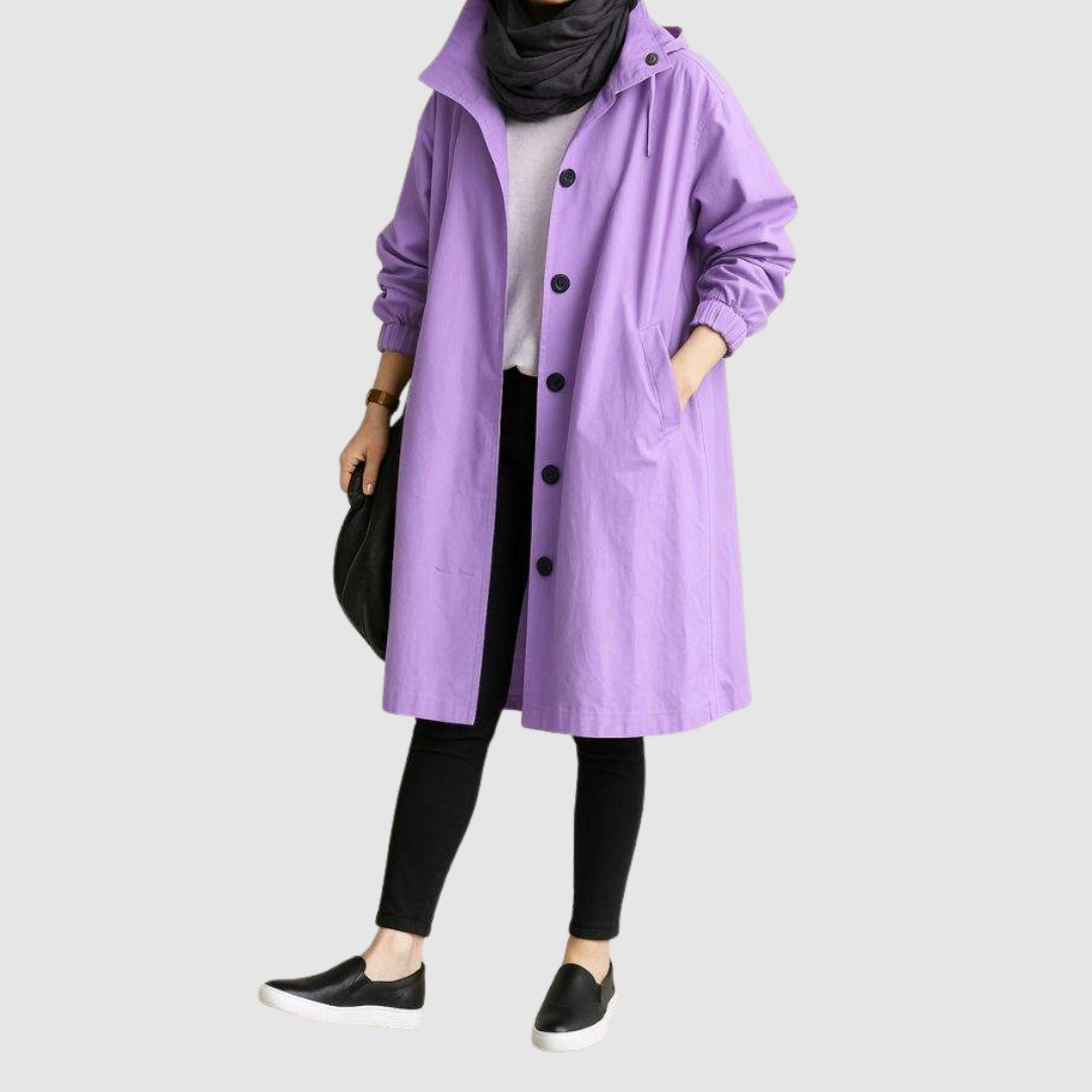 Magdaléna - Chaqueta con capucha, oversize
