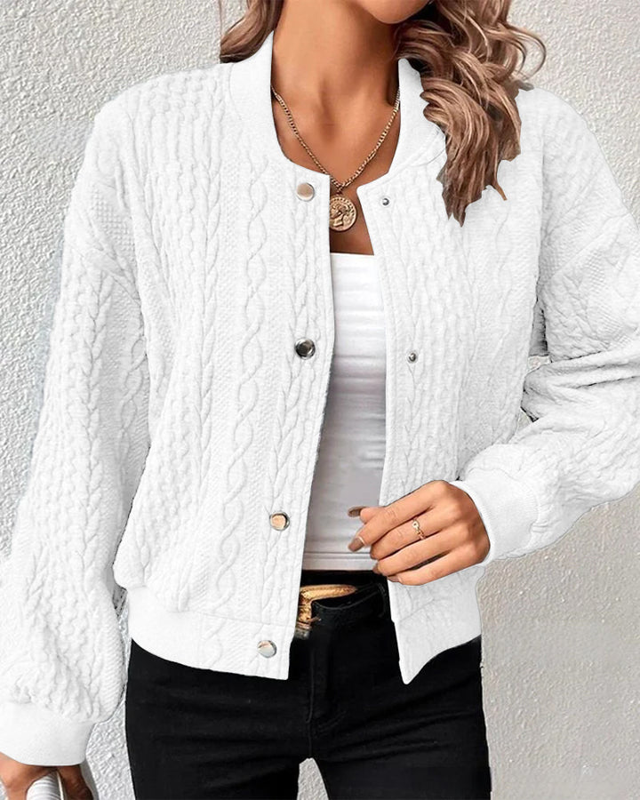 Lucille® | Elegante chaleco de tela texturizada
