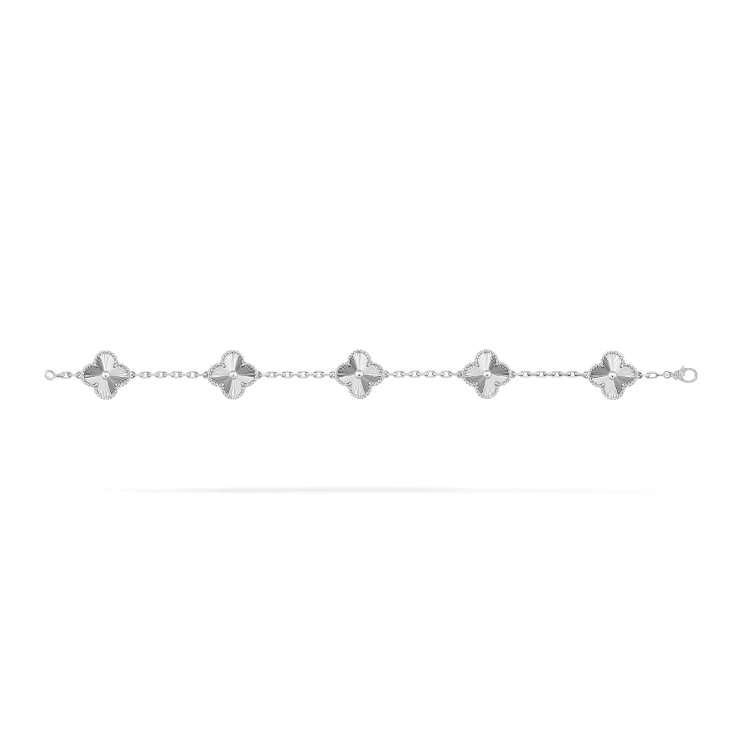 KLEEBLATT | Pulsera de plata